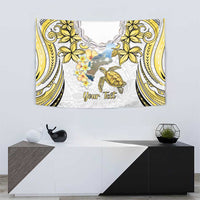 Personalised Aloha Hawaii Niihau Island Tapestry Forbidden Isle Map Shell Lei LT14 - Polynesian Pride
