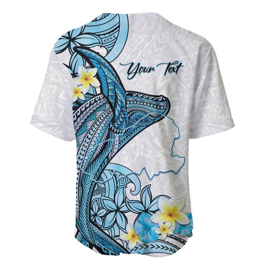 Personalised Aloha Hawaii Kahoolawe Island Baseball Jersey Target Isle Map With Humpback Whale LT14 - Polynesian Pride