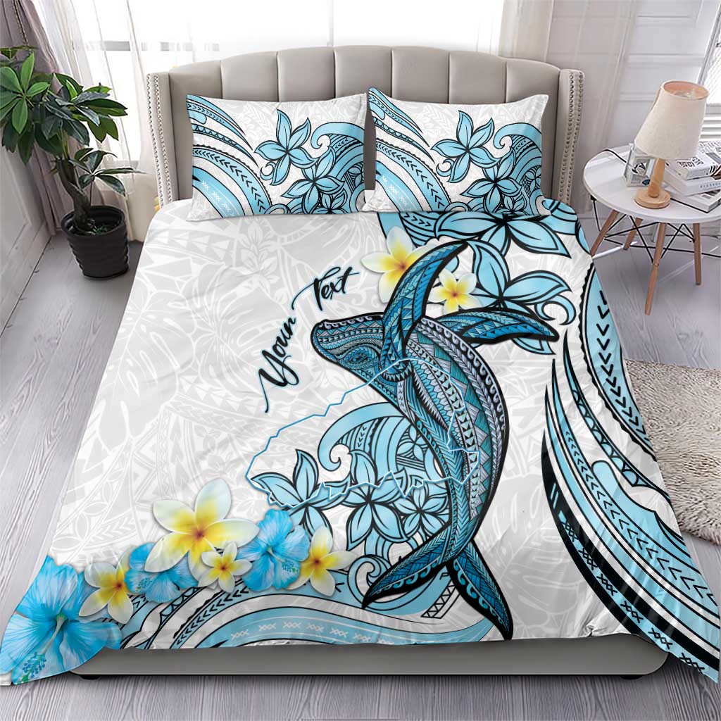 Personalised Aloha Hawaii Kahoolawe Island Bedding Set Target Isle Map With Humpback Whale LT14 - Polynesian Pride