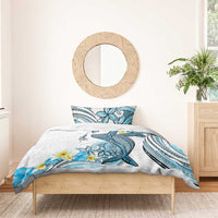 Personalised Aloha Hawaii Kahoolawe Island Bedding Set Target Isle Map With Humpback Whale LT14 - Polynesian Pride