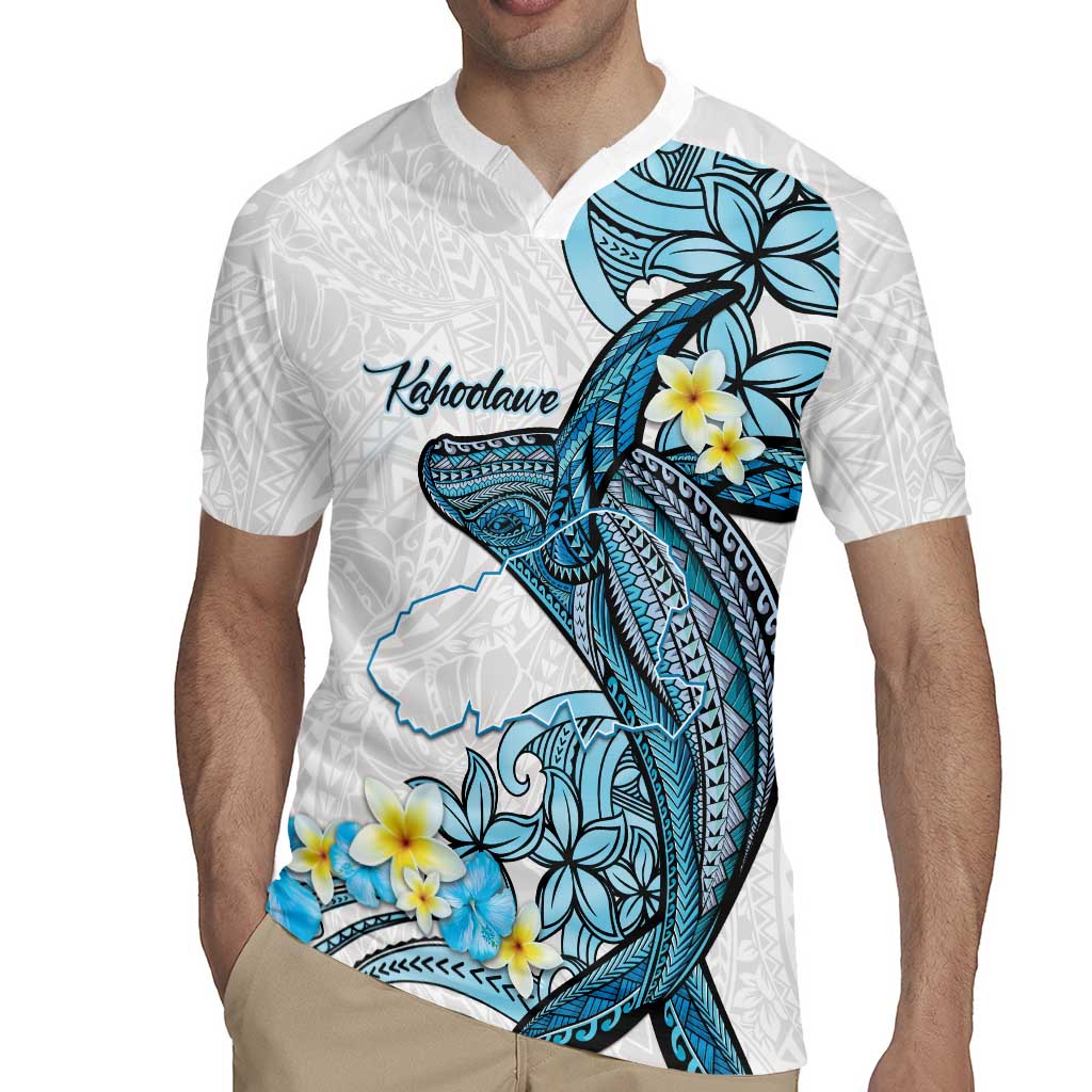 Personalised Aloha Hawaii Kahoolawe Island Rugby Jersey Target Isle Map With Humpback Whale LT14 - Polynesian Pride
