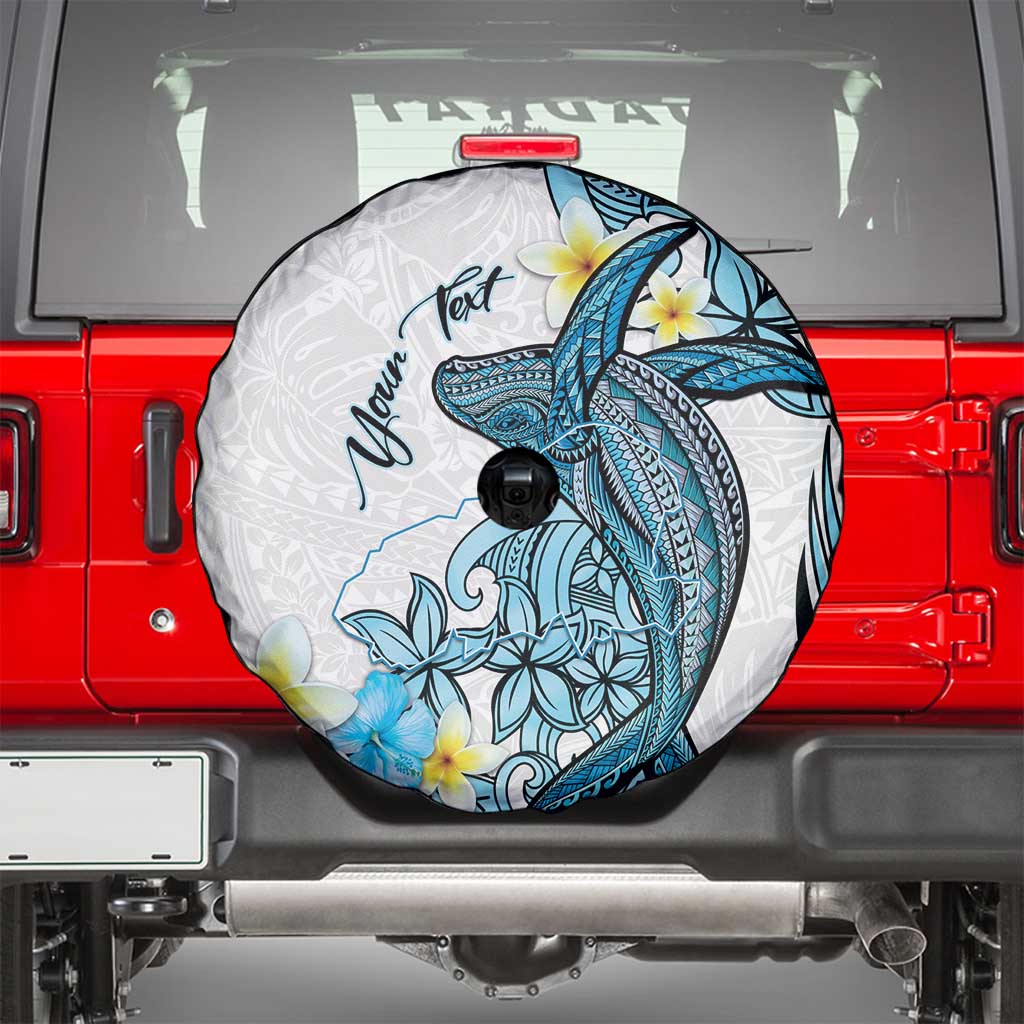 Personalised Aloha Hawaii Kahoolawe Island Spare Tire Cover Target Isle Map With Humpback Whale LT14 - Polynesian Pride