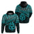 Matariki New Zealand Hoodie Maori New Year Tiki Turquoise Version LT14