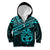 Matariki New Zealand Kid Hoodie Maori New Year Tiki Turquoise Version LT14