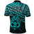 Matariki New Zealand Polo Shirt Maori New Year Tiki Turquoise Version LT14