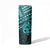 Matariki New Zealand Skinny Tumbler Maori New Year Tiki Turquoise Version