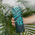 Matariki New Zealand Skinny Tumbler Maori New Year Tiki Turquoise Version