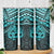 Matariki New Zealand Skinny Tumbler Maori New Year Tiki Turquoise Version