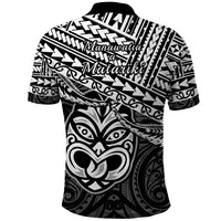 Matariki New Zealand Polo Shirt Maori New Year Tiki Black Version LT14 - Polynesian Pride