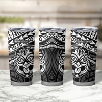 Matariki New Zealand Tumbler Cup Maori New Year Tiki Black Version LT14 - Polynesian Pride