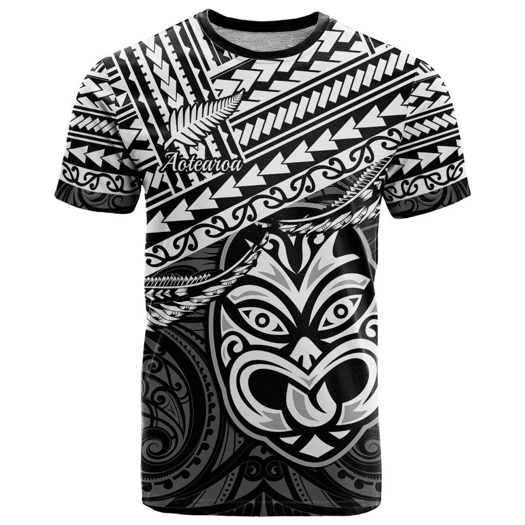 Custom Matariki New Zealand T Shirt Maori New Year Tiki Black Version LT14 Black - Polynesian Pride