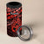 Matariki New Zealand 4 in 1 Can Cooler Tumbler Maori New Year Tiki Red Version