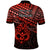 Matariki New Zealand Polo Shirt Maori New Year Tiki Red Version LT14