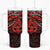 Matariki New Zealand Tumbler With Handle Maori New Year Tiki Red Version