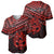 Personalised Matariki New Zealand Baseball Jersey Maori New Year Tiki Red Version LT14