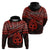 Custom Matariki New Zealand Hoodie Maori New Year Tiki Red Version LT14