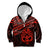 Personalised Matariki New Zealand Kid Hoodie Maori New Year Tiki Red Version LT14