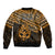 Matariki New Zealand Bomber Jacket Maori New Year Tiki Gold Version LT14