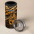 Matariki New Zealand 4 in 1 Can Cooler Tumbler Maori New Year Tiki Gold Version