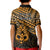 Matariki New Zealand Kid Polo Shirt Maori New Year Tiki Gold Version LT14