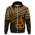 Custom Matariki New Zealand Hoodie Maori New Year Tiki Gold Version LT14