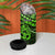 Matariki New Zealand 4 in 1 Can Cooler Tumbler Maori New Year Tiki Green Version