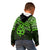 Matariki New Zealand Kid Hoodie Maori New Year Tiki Green Version LT14