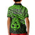 Matariki New Zealand Kid Polo Shirt Maori New Year Tiki Green Version LT14