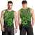 Matariki New Zealand Men Tank Top Maori New Year Tiki Green Version LT14