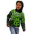 Personalised Matariki New Zealand Kid Hoodie Maori New Year Tiki Green Version LT14