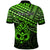 Custom Matariki New Zealand Polo Shirt Maori New Year Tiki Green Version LT14