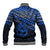 Matariki New Zealand Baseball Jacket Maori New Year Tiki Blue Version LT14