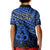 Matariki New Zealand Kid Polo Shirt Maori New Year Tiki Blue Version LT14