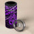 Matariki New Zealand 4 in 1 Can Cooler Tumbler Maori New Year Tiki Purple Version