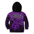 Matariki New Zealand Kid Hoodie Maori New Year Tiki Purple Version LT14