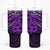 Matariki New Zealand Tumbler With Handle Maori New Year Tiki Purple Version