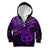 Personalised Matariki New Zealand Kid Hoodie Maori New Year Tiki Purple Version LT14