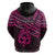 Matariki New Zealand Hoodie Maori New Year Tiki Pink Version LT14