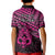 Matariki New Zealand Kid Polo Shirt Maori New Year Tiki Pink Version LT14