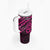 Matariki New Zealand Tumbler With Handle Maori New Year Tiki Pink Version