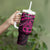 Matariki New Zealand Tumbler With Handle Maori New Year Tiki Pink Version