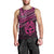 Personalised Matariki New Zealand Men Tank Top Maori New Year Tiki Pink Version LT14