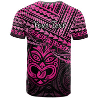 Custom Matariki New Zealand T Shirt Maori New Year Tiki Pink Version LT14 - Polynesian Pride