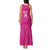 Custom New Zealand Silver Fern Rugby Tank Maxi Dress Go Aotearoa - Pink Version