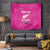 Custom New Zealand Silver Fern Rugby Tapestry Go Aotearoa - Pink Version