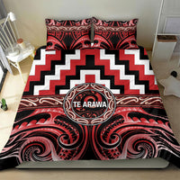 Aotearoa Te Arawa Bedding Set Maori Iwi Poutama Puhoro Tattoo LT14 - Polynesian Pride