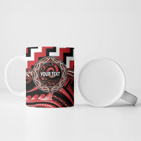 Aotearoa Te Arawa Personalised Ceramic Mug Maori Iwi Poutama Puhoro Tattoo LT14 - Polynesian Pride