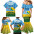 Personalised Malampa Fiji Day Family Matching Mermaid Dress and Hawaiian Shirt 10 October Fijian Tapa Flag Style