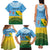 Personalised Malampa Fiji Day Family Matching Tank Maxi Dress and Hawaiian Shirt 10 October Fijian Tapa Flag Style