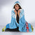 Personalised Malampa Fiji Day Hooded Blanket 10 October Fijian Tapa Flag Style